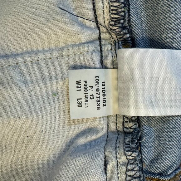 ABERCROMBIE & FITCH RACING STRIPED LANGDON SLIM 31W 30L - Picture 16 of 16